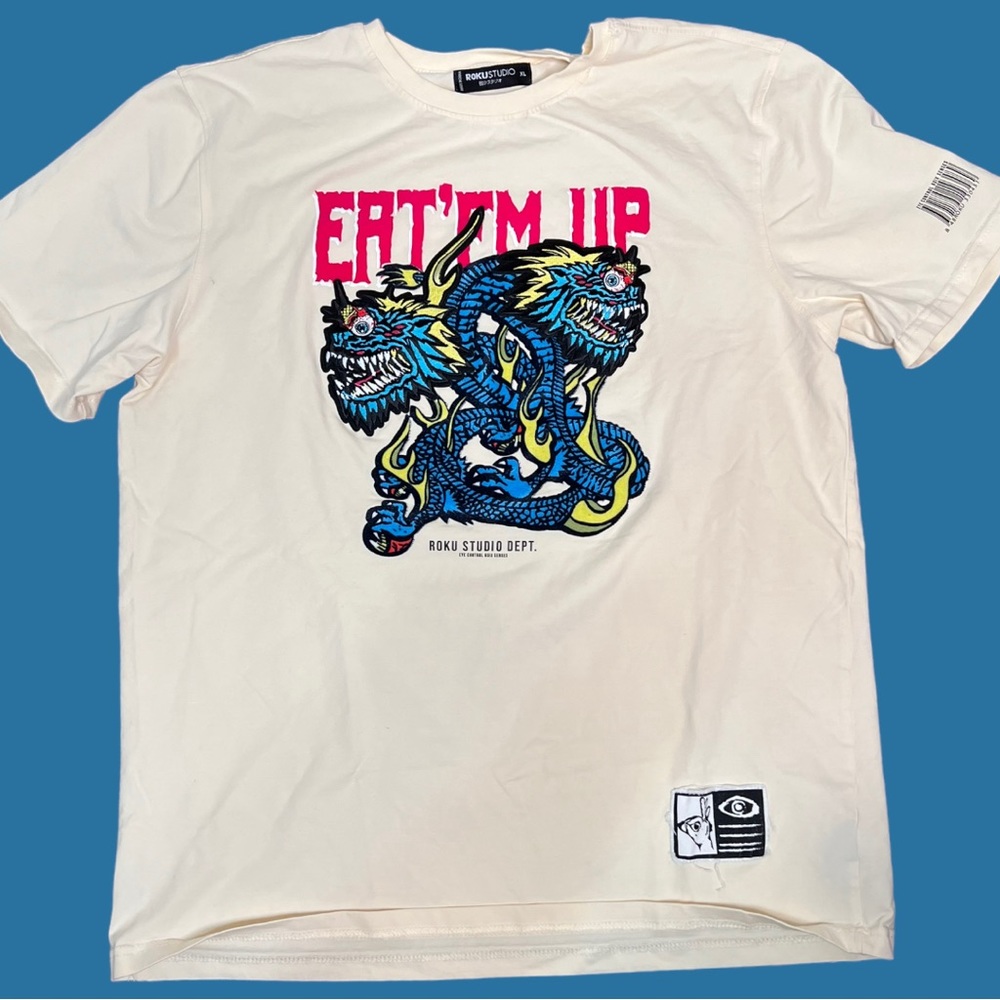 ROKU STUDIO EAT'EM UP T-SHIRT SIZE XL